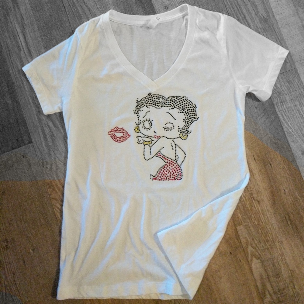 Betty Boop bling t-shirt
